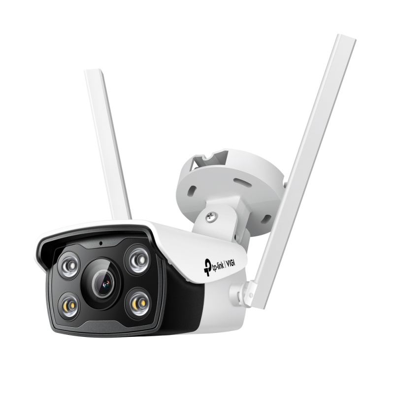 TP-Link VIGI C340-W, 4MP Outdoor Full-Color Wi-Fi Bullet Network Camera, 4mm, 30m IR, IP66, Built-in Speaker, Built-in Microphone, 2 Year Warranty