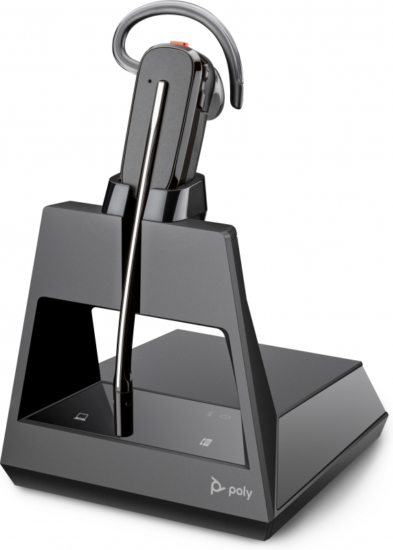 HP/Poly 7D7K0AA, Voyager 4245 Officce Convertible OTE Wireless UC Mono Headset, USB-A, 2 Year Warranty