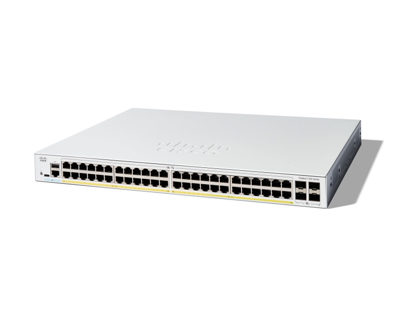CISCO - Catalyst 1200 48-port GE, PoE, 4x10G SFP+