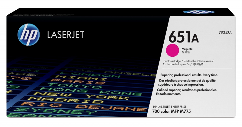 HP CE343A, LJ 700 MFP 775 Toner Crtg Magenta
