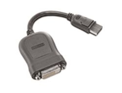 Lenovo 45J7915, DisplayPort To Single-Link DVI-D Cable Adapter, 1 Year Warranty