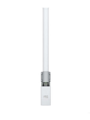 Ubiquiti 5AMO-5G10, 5GHz 10dBi 2x2 Dual Polarity MIMO Omni Antenna, 5.0 GHz Frequency, 10 dBi Gain, 12° Elevation Beamwidth, Dual-Linear Polarization, 25 dB min Cross-pol Isolation, 1 Year Warranty