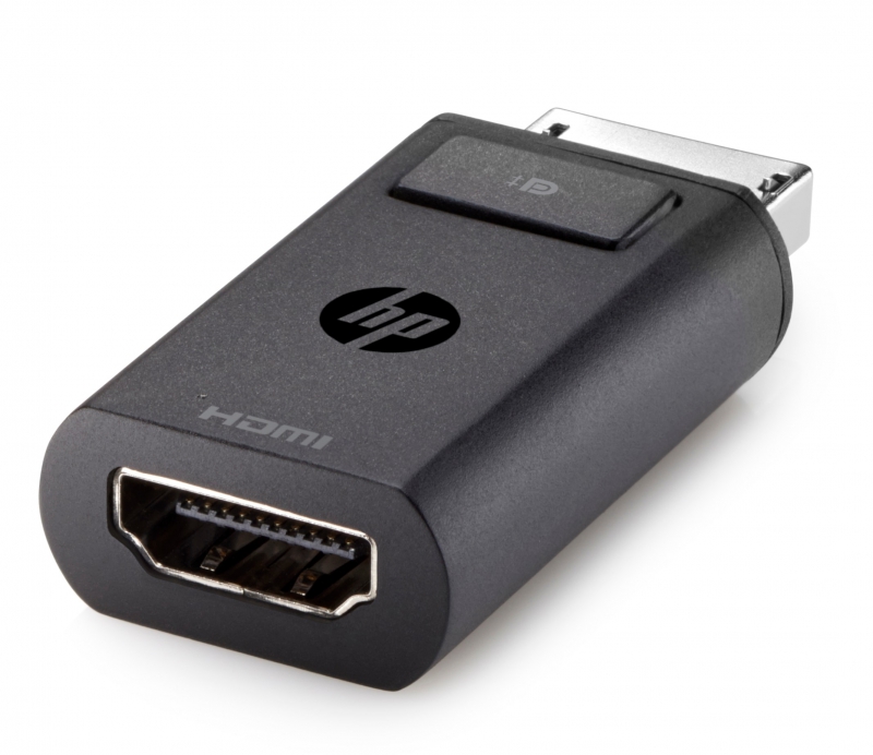 HP F3W43AA, DisplayPort to HDMI 1.4 Adapter, 1 Year Warranty