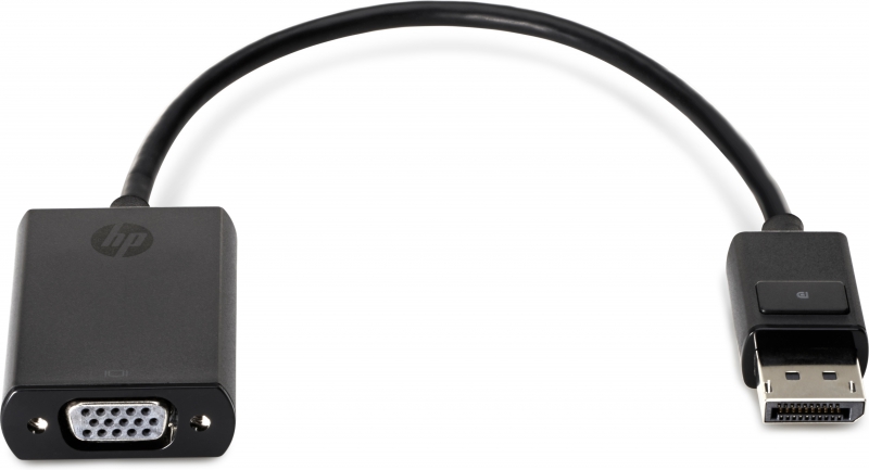 HP F7W97AA, Display Port to VGA Adapter, 1 Year Warranty