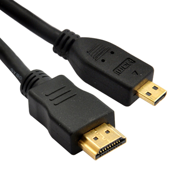 Astrotek AT-HDMIMICRO-MM-3, HDMI to Micro HDMI Cable, 1.4v 19 pins A Male to D Male, 3m, 1 Year Warranty