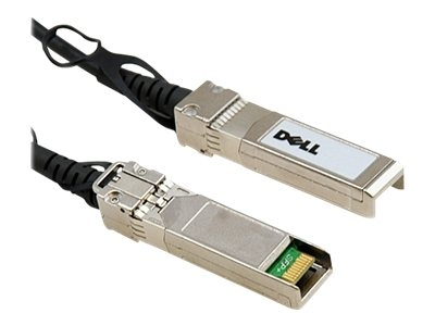 Dell 470-AAVH, Cable SFP+ to SFP+ 10GBE, Copper Twinax Direct Attach Cable, 1m, 1 Year Warranty