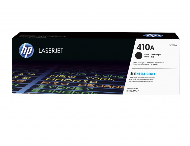 HP CF410A, 410A Black LI Laserjet Toner Cartridge