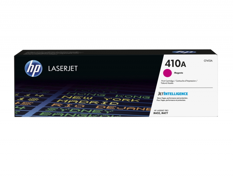 HP CF413A, 410A Magenta Laserjet Toner Cartridge