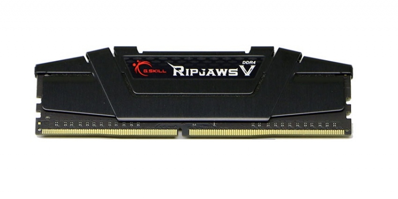 *Price Valid For SOH Only* G.Skill F4-3200C16D-16GVKB, Ripjaws V, DDR4 16GB(2x8GB) 3200MHz, CL16, 1.35V, Black, Limited Lifetime Warranty
