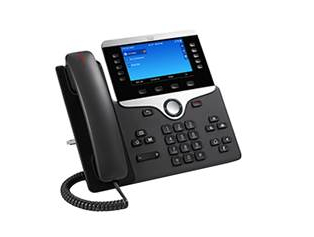 Cisco CP-8851-3PCC-K9=, IP Phone 8851, 5" widescreen VGA (800x480 pixel), 24-Bit Color, Auxiliary Port, USB, Bluetooth, 5 Year Warranty