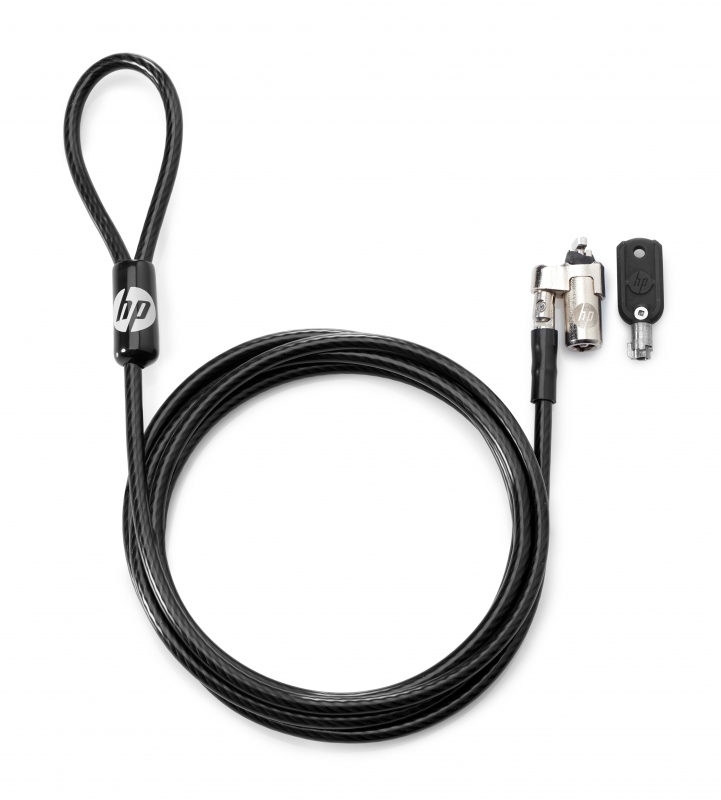 HP T1A62AA, Keyed Cable Lock, Cable Length: 1.83m, 1 Year Warranty