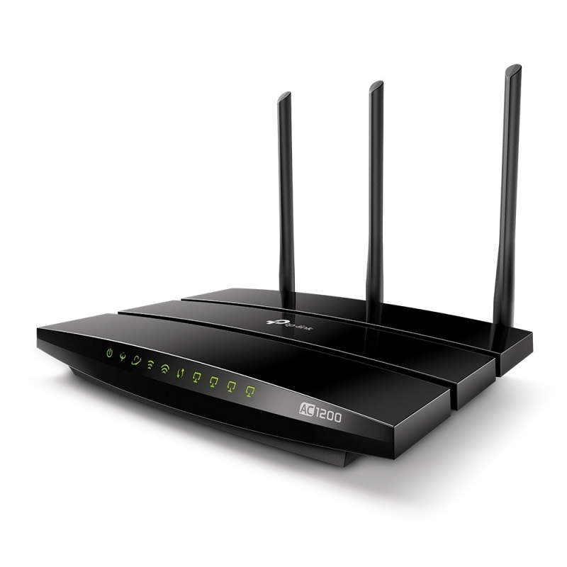 TP-Link Archer VR400 AC1200 Wireless VDSL/ADSL Modem Router 1.2Gbps 867Mbps @ 5GHz 300Mbps @ 2.4GHz 3xLAN 1xWAN 1xUSB 1xRJ11 Carton QTY 10, 3 YR Warranty