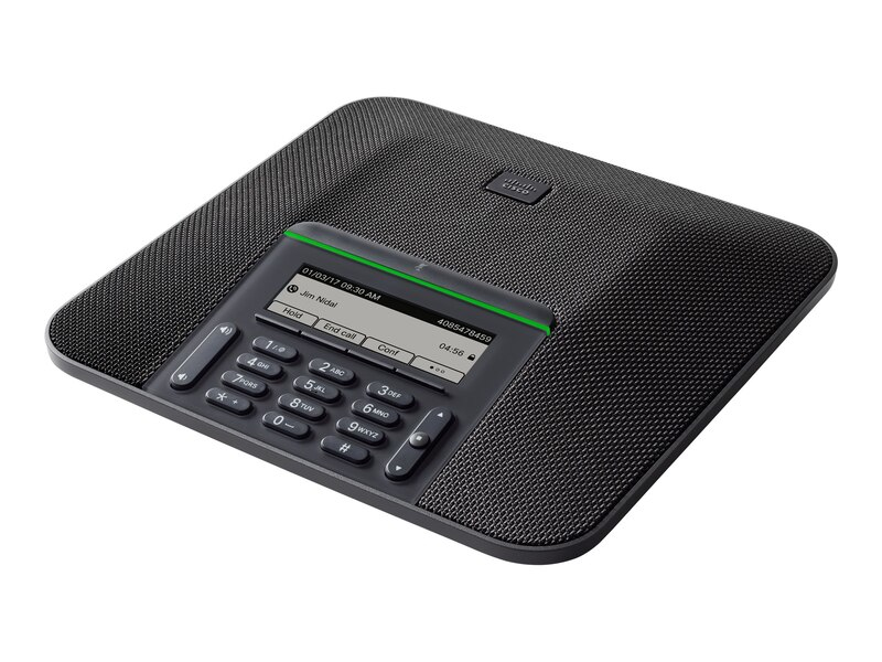 Cisco CP-7832-K9=, 7832 IP Conference Station, cost-effective conference endpoint that provides superior HD audio performance for executive offices and small meeting rooms, 1 Year