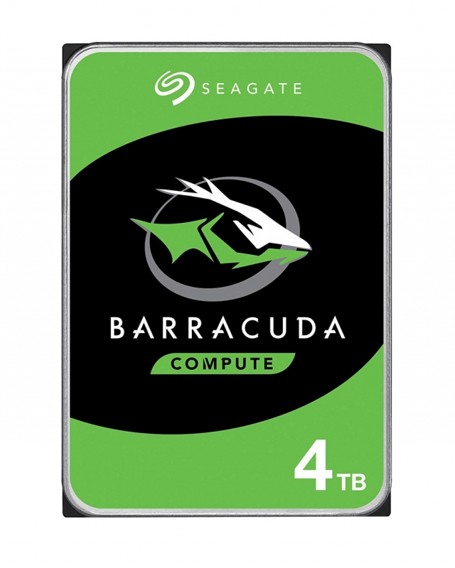 Seagate ST4000DM004, Barracuda, 4TB, 3.5", SATA 6Gb/s, 5400RPM, 256MB Cache, 3 Year Warranty