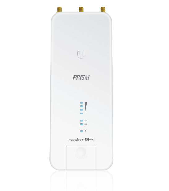 Ubiquiti Rocket AC Prism Gen2 5GHz Radio with speeds up to 500+Mbps, 1 Year Warranty