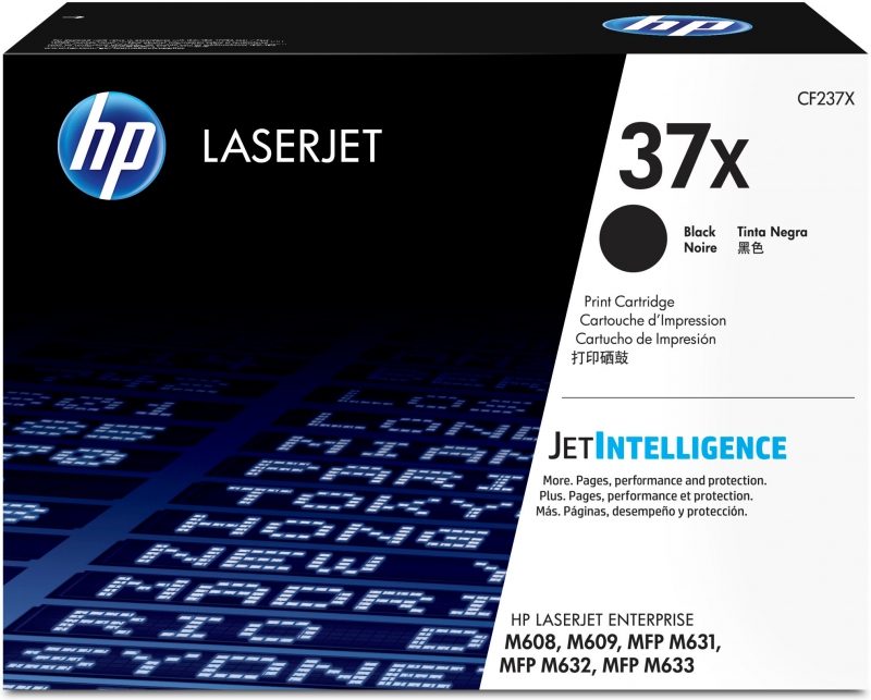 HP CF237X, LaserJet Toner Crtg 37X High Yield Black