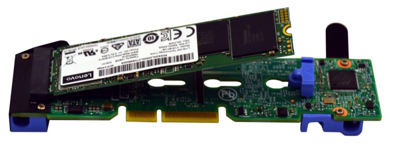 Lenovo 7Y37A01093, Thinksystem M.2 Mirroring Enablement Kit - Storage Controller, 1 Year Warranty