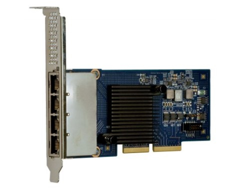 Lenovo 7ZT7A00535, Thinksystem I350-T4, 4 Ports, Ethernet Adapter, 1 Year Warranty