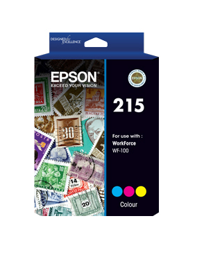 Epson C13T216092, 215 Tri Colour Ink Cartridge