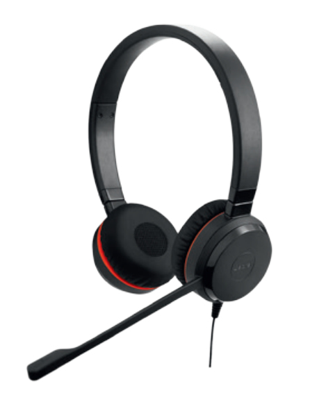 Jabra 4999-823-309, EVOLVE 20SE MS STEREO, Binaural, Supra-aural , USB, 150Hz, 1 Year Warranty