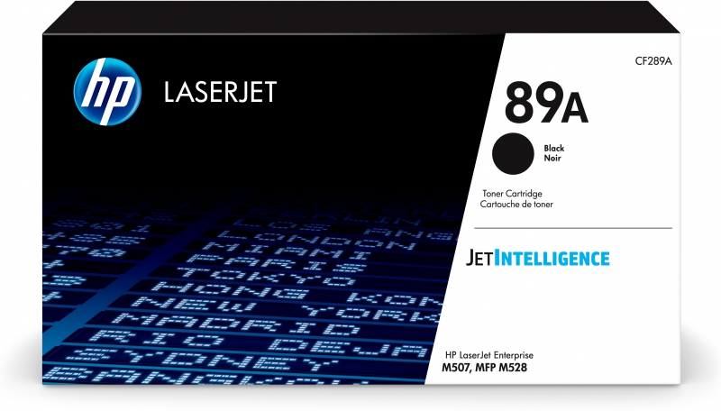 HP CF289A, 89A, LaserJet Toner Cartridge, Approx: 5000 pages, Black, 3 month Warranty