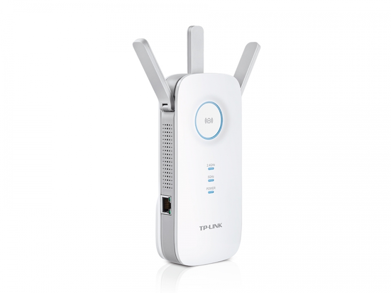 TP-Link RE450 AC1750 1750Mbps Wi-Fi Range Extender 450Mbps@2.4GHz 1300Mbps@5GHz 1Gbps LAN Port 3xAntennas ~RE580D RE590T, 3 YR Warranty