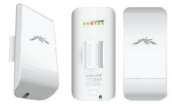Ubiquiti LOCOM5-AU, Nanostation Loco M5 5GHz 802.11a/n MIMO Antenna, WiFi Wireless Outdoor CPE, 10+km, Includes PoE Adapter, 1 Year warranty
