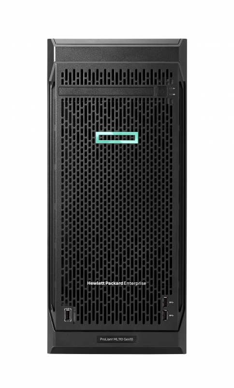HPE P10812-371, ML110 G10 4208(1/1), 16GB SATA(0/4), HP-3.5(LFF), S100i, 550W Power Supply, 3 Years