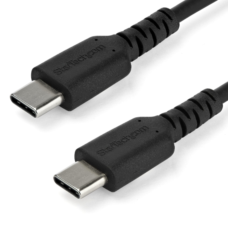 StarTech RUSB2CC2MB, USB-C Charging Cable, 2m, Black, 1 Year Warranty
