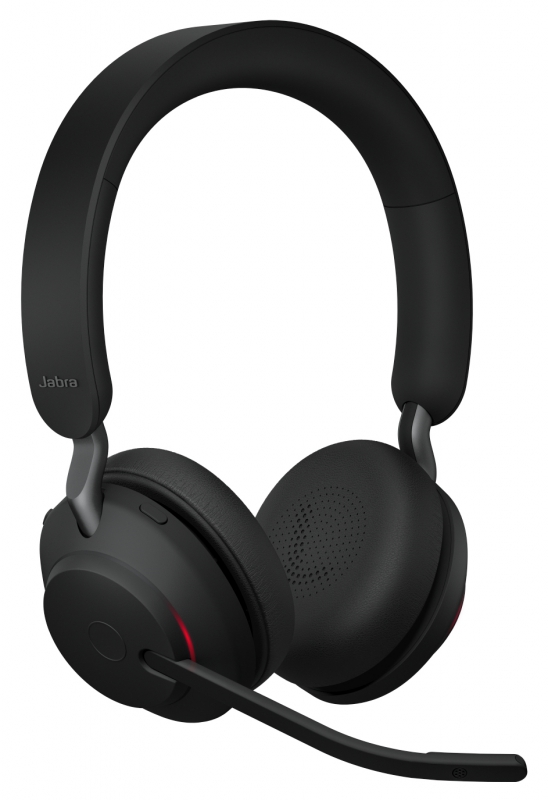 Jabra 26599-989-899, Evolve 65 UC Stereo, Wireless+Bluetooth, USB-C, Black, 2 Year Warranty