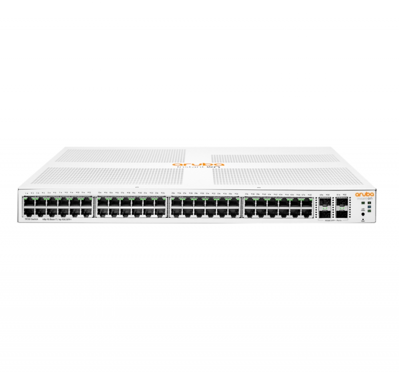 Aruba JL685A, Instant On 1930 Smart Managed Switch, 48x Gigabit RJ45 Ports, 4x SFP+ Ports, Limited Lifetime Warranty
