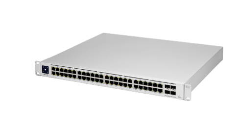 Ubiquiti USW-PRO-48-AU, UniFi 48 port Managed Gigabit Layer2 &amp; Layer3 Switch - 48x Gigabit Ethernet Ports, 4x SFP+ Ports - Touch Display - Gen 2, 1 Year Warranty