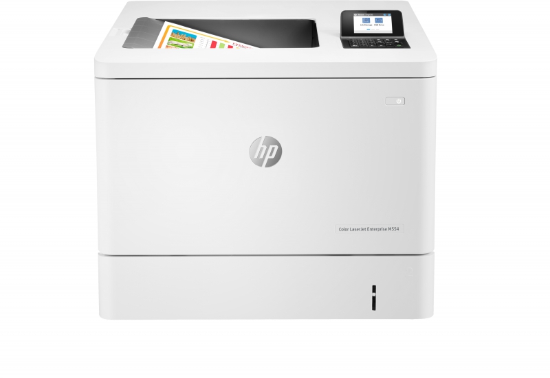 HP 7ZU81A, Color LaserJet Enterprise M554dN Printer, 1 Year Warranty