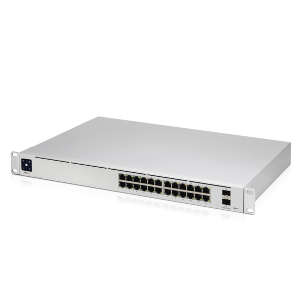 Ubiquiti USW-PRO-24-AU, Unifi Switch Pro, 1.3" Touch Screen, 24xGbE Ports, 2xSFP+ Ports, Layer 3, Managed, 1 Year Warranty