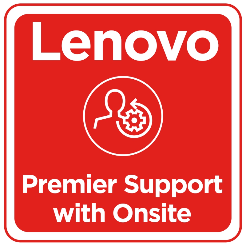 Lenovo 5WS0T36174, TP Entry 5YR Premier Support With Onsite NBD Upgrade From 1YR Onsite (Virtual)