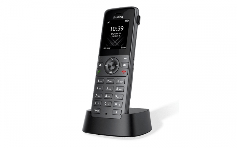 Yealink W73H, High-Performance IP DECT Handset, HD Audio, Noise Reduction, 1 Year Warranty