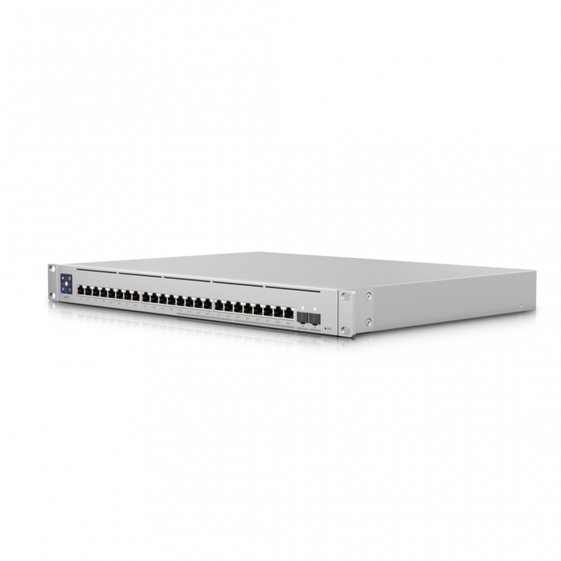 Ubiquiti USW-ENTERPRISE-24-POE, 24xPoE Ports, 2xSFP+ Ports, Managed Layer 3 Switch, 1 Year Warranty