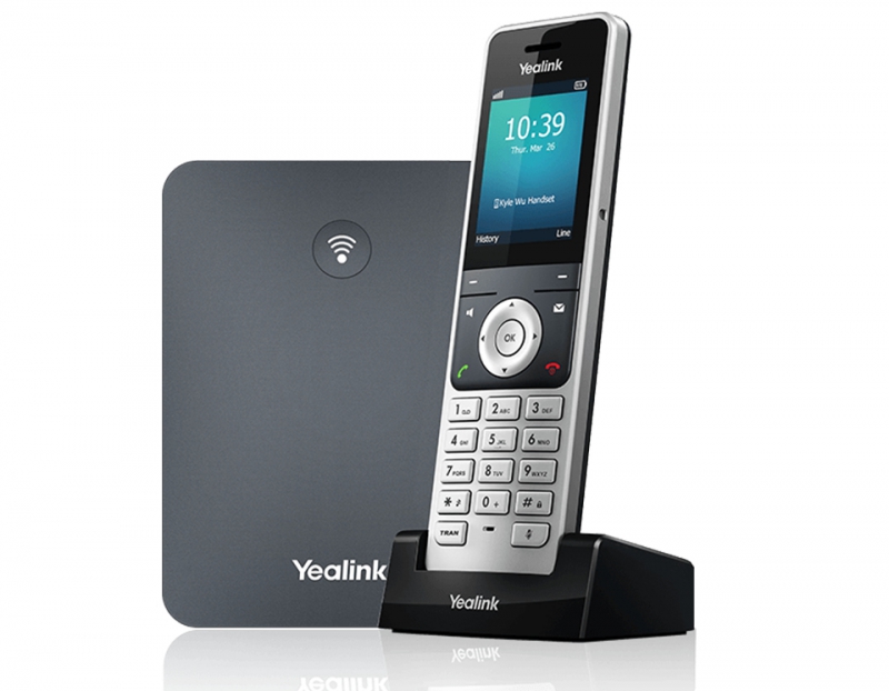Yealink W76P, High Performance IP DECT Solution W56H Handset and W70B Base Station, 1 Year Warranty