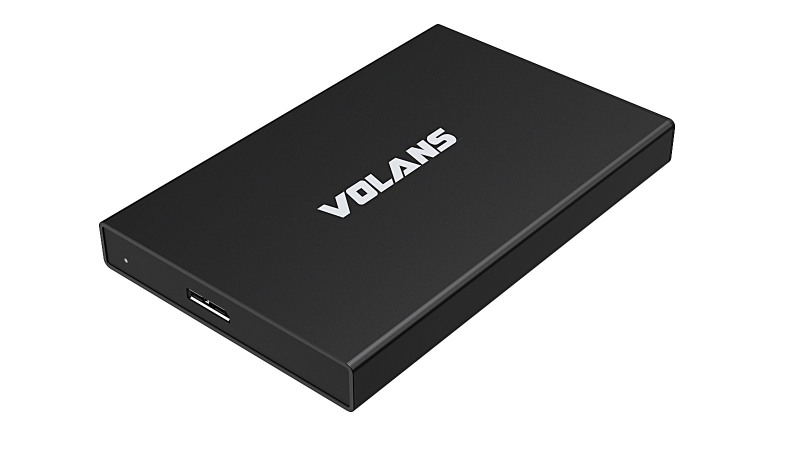 Volans VL-UE25S, Aluminium 2.5” SATA to USB3.0 HDD Enclosure, 1 Year Warranty
