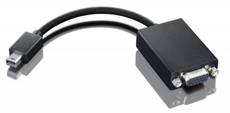 Lenovo 0A36536, Mini-DisplayPort to VGA Monitor Cable, 1 Year Warranty