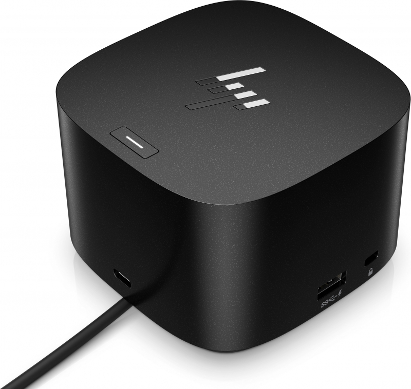 HP 4J0A2AA, Thunderbolt G4 Dock, 120W, 1xHDMI, 2xDP, 1xRJ-45, 6xUSB, Black, 1 Year Warranty (Replaced by 9X472UT)