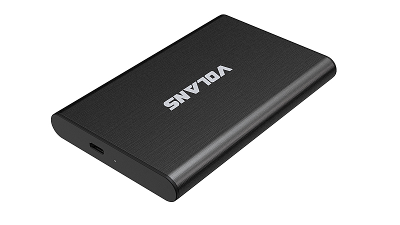 Volans VL-UC25S, Aluminium 2.5" SATA to USB3.1 HDD Enclosure, 1 Year Warranty