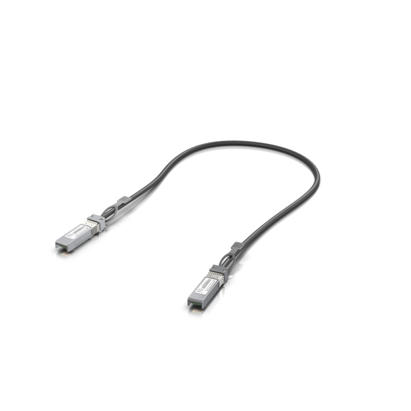 Ubiquiti UACC-DAC-SFP10-0.5M, UniFi SFP+ Direct Attach Cable, Length: 0.5m, 1 Year Warranty