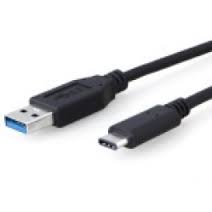 8ware UC-3001AC, USB 3.1 Cable Type-C to A Male to Male, 1m, Black, 1 Year Warranty