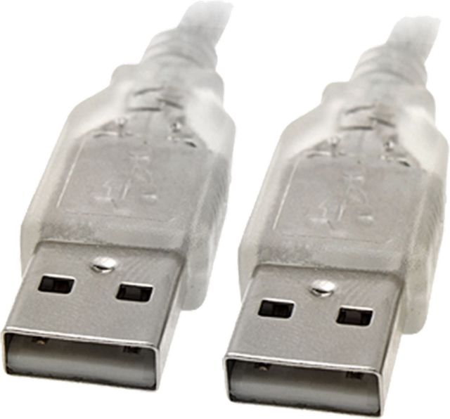8Ware UC-2003AA, USB 2.0 Cable, Type-A Male to Type-A Female, Length: 3m, Transparent Colour, 1 Year Warranty