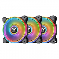 Thermaltake Riing Quad 12, Size: 120mm, Noise: 25 dBA, TT RGB Plus