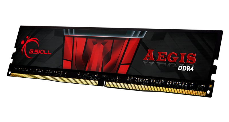 G.Skill Aegis, DDR4 16GB(1x16GB), 3200MHz, CL16, 1.35V, Black