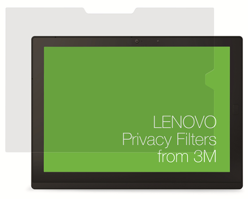 Lenovo 4XJ1D33270, 12.3" 0302 Privacy Filter for X12 Detachable with COMPLY Attachment, Matte