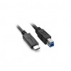8ware USB 3.1 Cable Type-C to B Male to Male, 1m