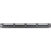 Astrotek ATP-PPU6-24, CAT6 Patch Panel 24 Port PCB Type with Cable Management 3U" Black